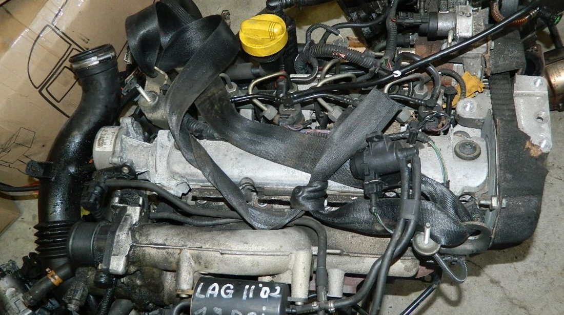 Motor fara anexe Renault Laguna 2 1.9Dci model 2002