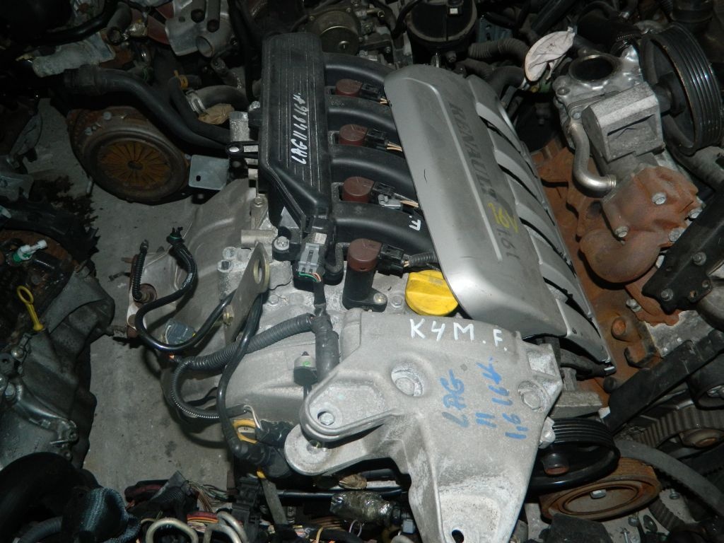 Motor fara anexe Renault Laguna II 1.6B 16v model 2005, COD K4MF