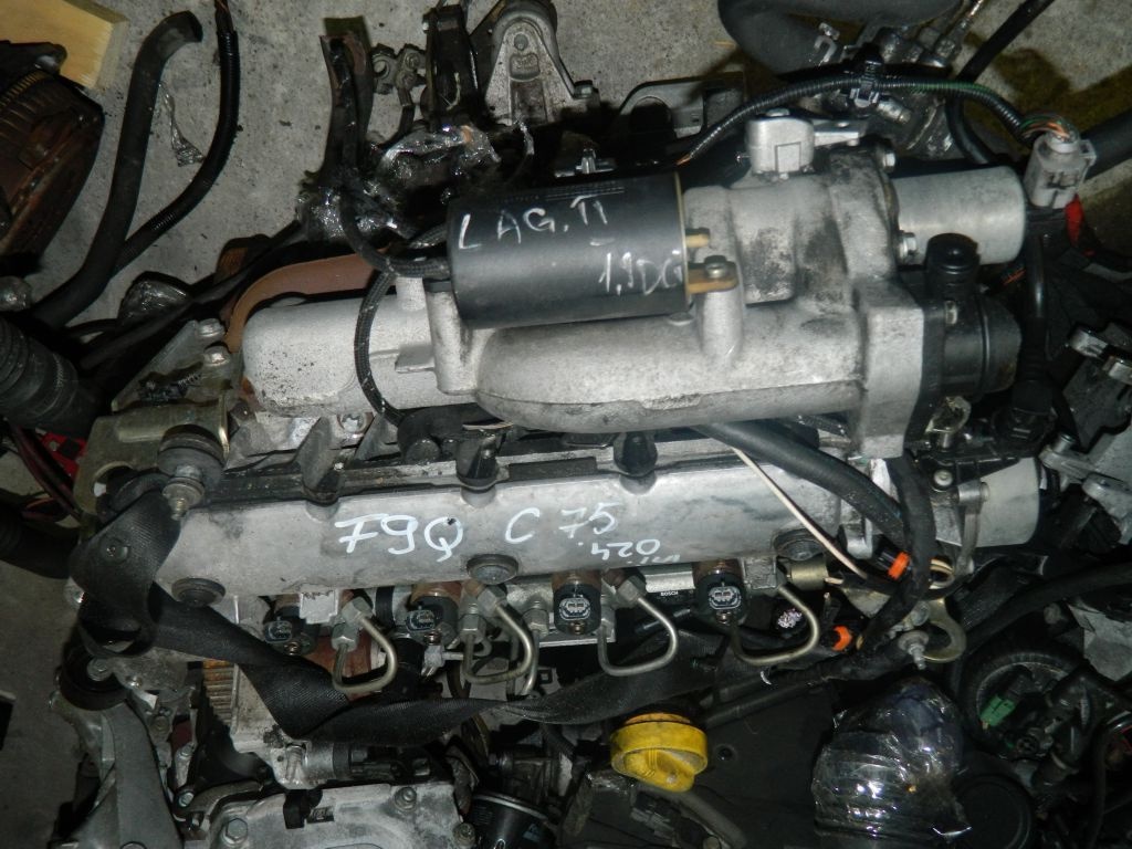 Motor fara anexe Renault Laguna II 1.9 DCI model 2004, COD 79QC75