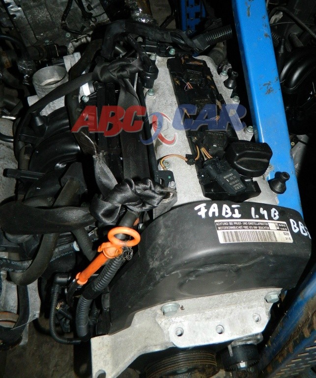 Motor fara anexe Skoda Fabia 1 1.4 benzina 16V Cod: BBZ