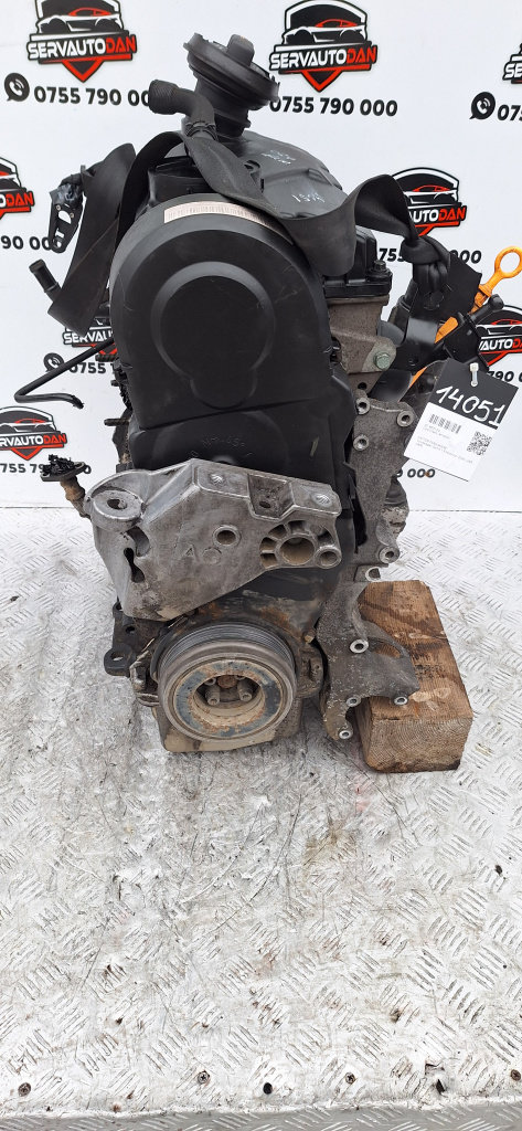 Motor fara anexe Volkswagen Golf 4 (1997-2005) 1.9 Motorina 2004, AXR
