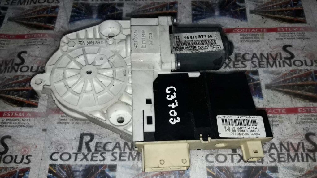 MOTOR geam CITROEN C4 965496-100 / 965496 100 / 965496100 / 9681587180 / 64788-100 / 64788 100 / 64788100 / 774-60047-01 / 774 60047 01 / 7746004701965496-100 / 965496 100 / 965496100 / 9681587180 / 64788-100 / 64788 100 / 64788100 / 774-60047-01 / 7