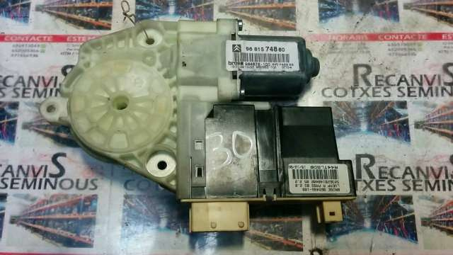 MOTOR geam fata dreapta CITROEN C4 96 815 748 80 / 9681574880 / 965496 100 / 96549610096 815 748 80 / 9681574880 / 965496 100 / 965496100