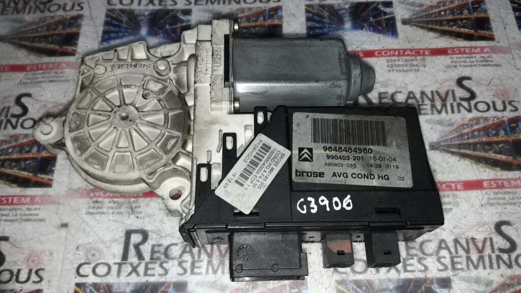 MOTOR geam fata stanga CITROEN C5 96484849809648484980