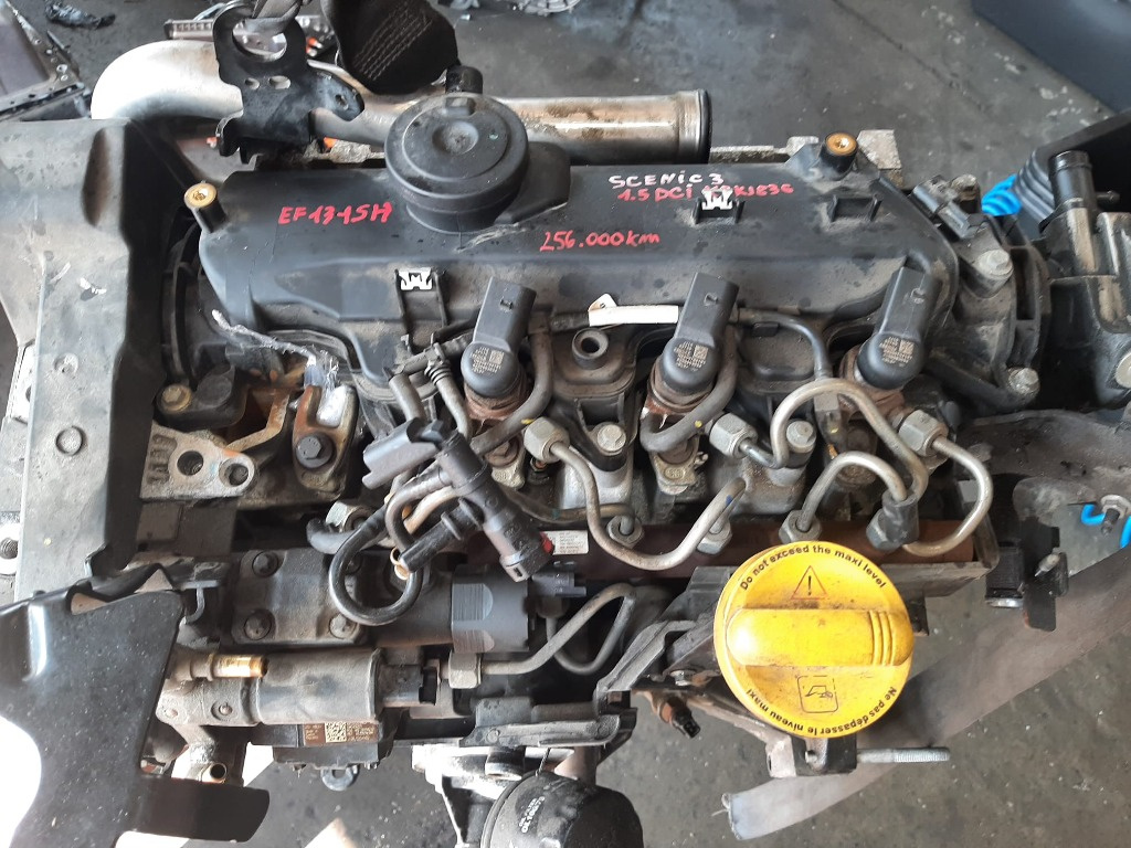 Motor k9kj836 k9k 836 1.5 dci renault megane 3 scenic 3