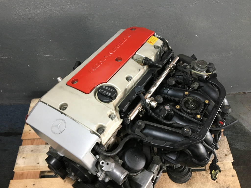 MOTOR MERCEDES SLK 230 R170 KOMPRESOR TIP 111973