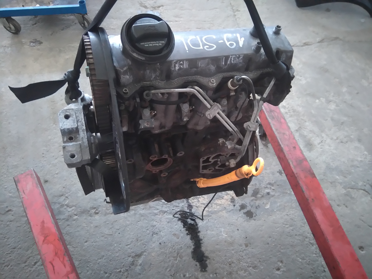 motor skoda fabia 1.9 sdi 68 cp 98000 km