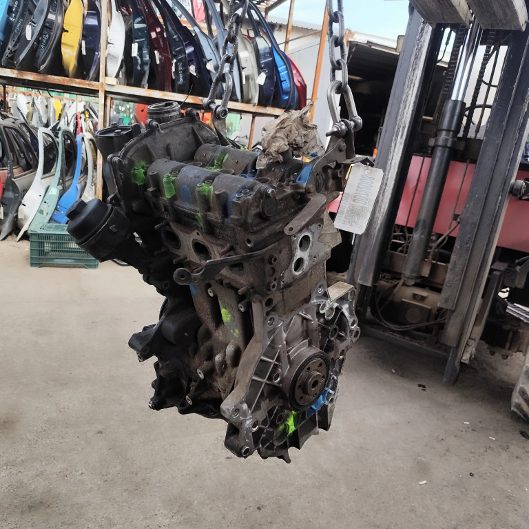 Motor Skoda Fabia 2 2007-2014 1.2 Bzg Benzina Complet Fara Anexe 03D103019M, Bzg041750