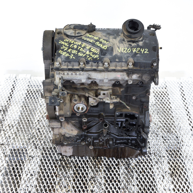 Motor Skoda Octavia 2 (1Z) 2004-2013 1.9 Tdi Bjb Motorina Complet Fara Anexe