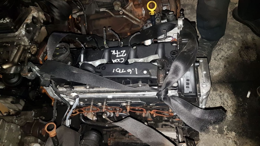 Motor Skoda Rapid 1.6 TDi 85kw 115 cai cod motor : CXMA