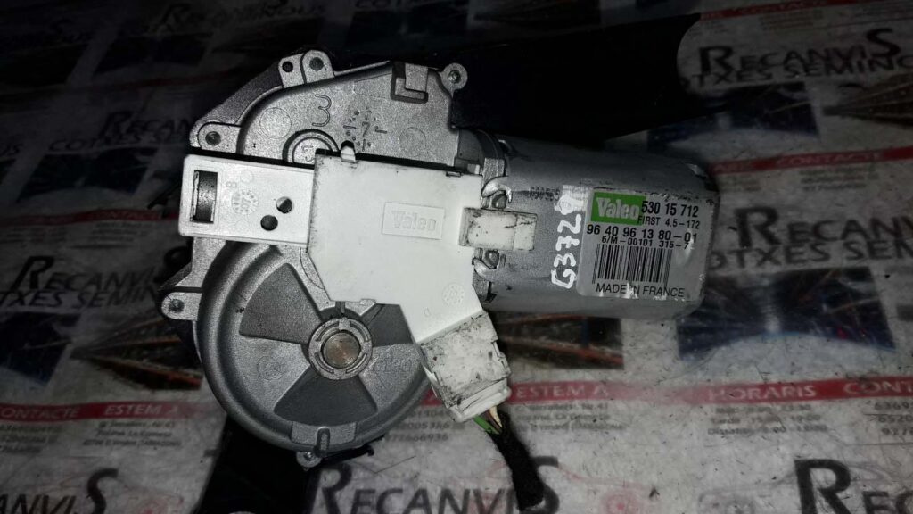 MOTOR stergator spate PEUGEOT 307 96 40 96 13 80 / 9640961380 / 530 15 712 / 5301571296 40 96 13 80 / 9640961380 / 530 15 712 / 53015712