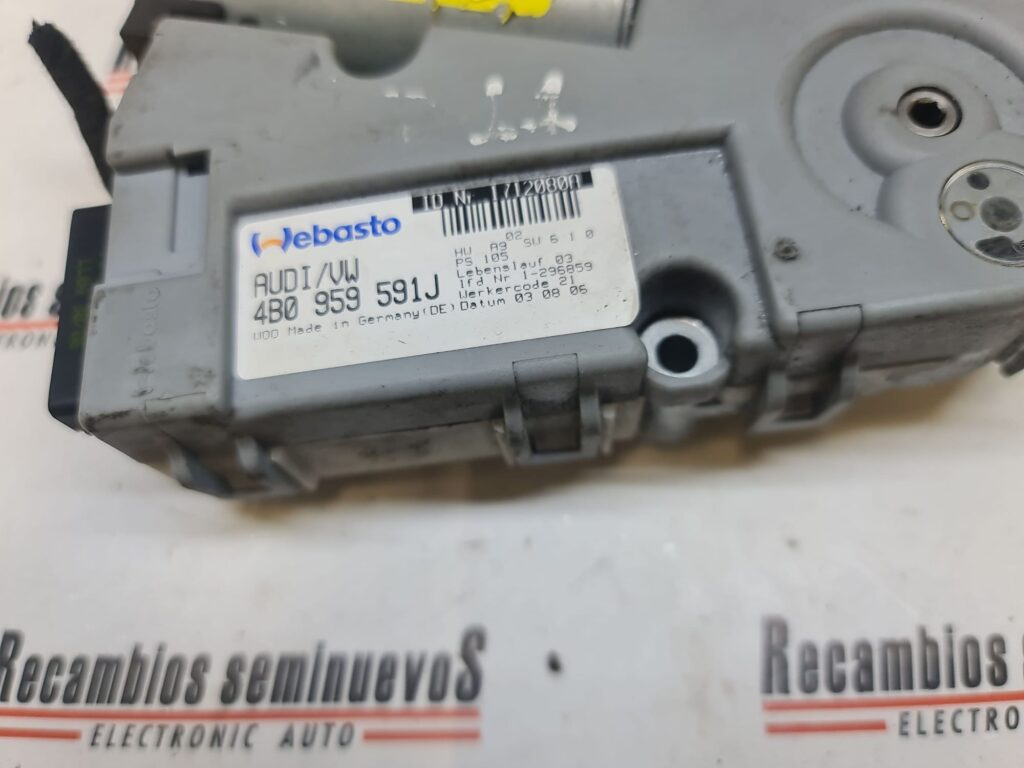 MOTOR trapa SOLAR AUDI A3 4B0 959 591 J / 4B0959591J4B0 959 591 J / 4B0959591J