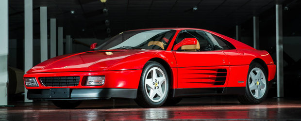 Motor V8 si transmisie manuala. Cine nu si-ar dori acest clasic Ferrari 348 TB?