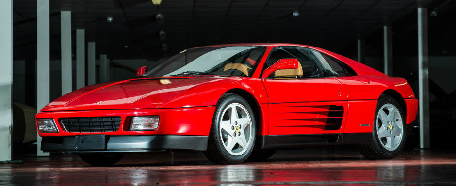 Motor V8 si transmisie manuala. Cine nu si-ar dori acest clasic Ferrari 348 TB?