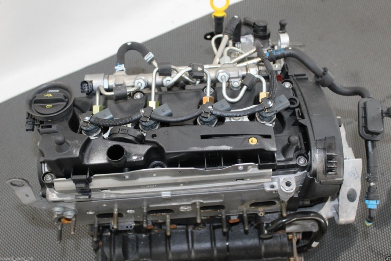Motor vw tiguan 2.0 tdi cuwa 184 cai euro 6 3000 km