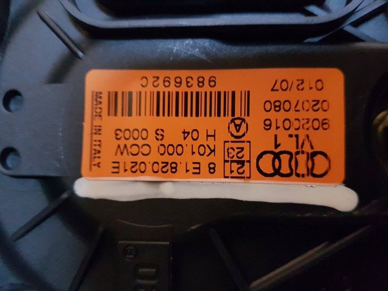 Motoras aeroterma 8e1820021e audi a4 b7 2005-2008