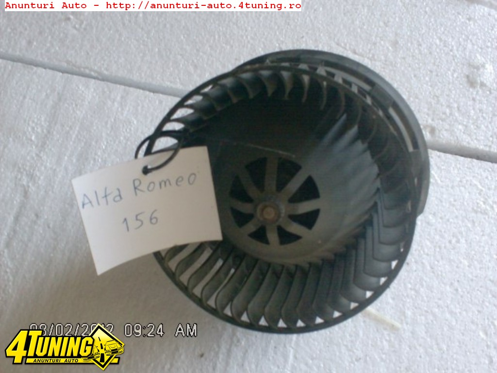 Motoras aeroterma Alfa Romeo 156