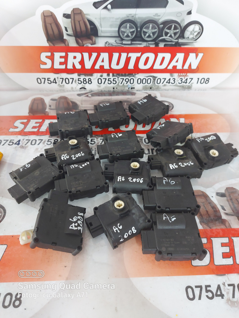 Motoras aeroterma Audi A6 (2004-2011) [4F2, C6] 3.0 Motorina 2006, 0132801359 / 4F0820511A / CZ116880-2872 / 0132801363 / CZ116880-2710 / 0132801369 / 1K2907511C / 1K2907511G