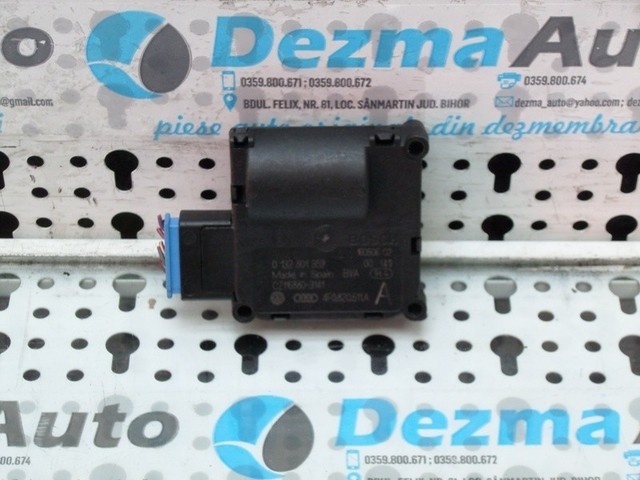 Motoras aeroterma bord, cod 4F0820511A, Audi A6 (4F2, C6) 2004-2011, (id:191403)