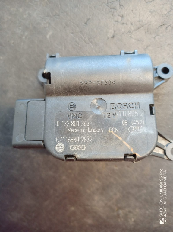 Motoras aeroterma bord , Vw Passat B6 COD - 0132801363
