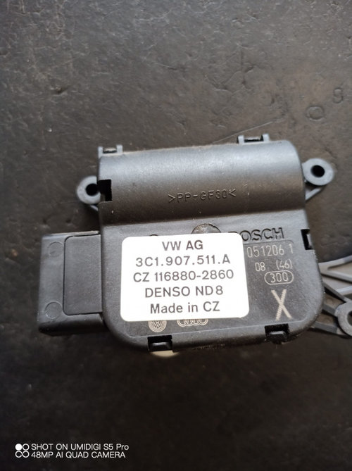 Motoras aeroterma bord , VW Passat B6 COD -3C0907511A