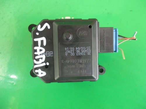 MOTORAS AEROTERMA COD 309368300A SKODA FABIA FAB. 1999 - 2008 ⭐⭐⭐⭐⭐