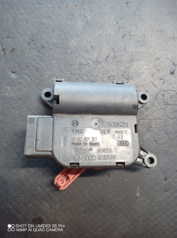 Motoras aeroterma V425 Audi A4 B6 (8E2) Sedan 2002 2.0 I - COD 8E1820511