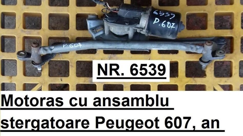 Motoras ansamblu stergatoare Peugeot 607