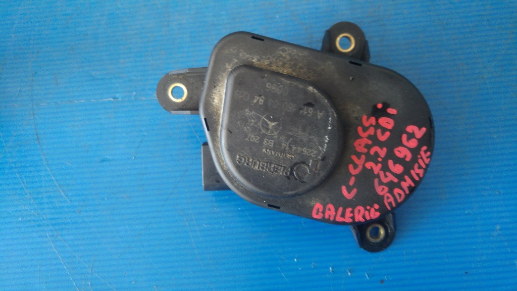 Motoras clapeta admisie 646962 2.2 cdi mercedes c-class w203 a6111500494