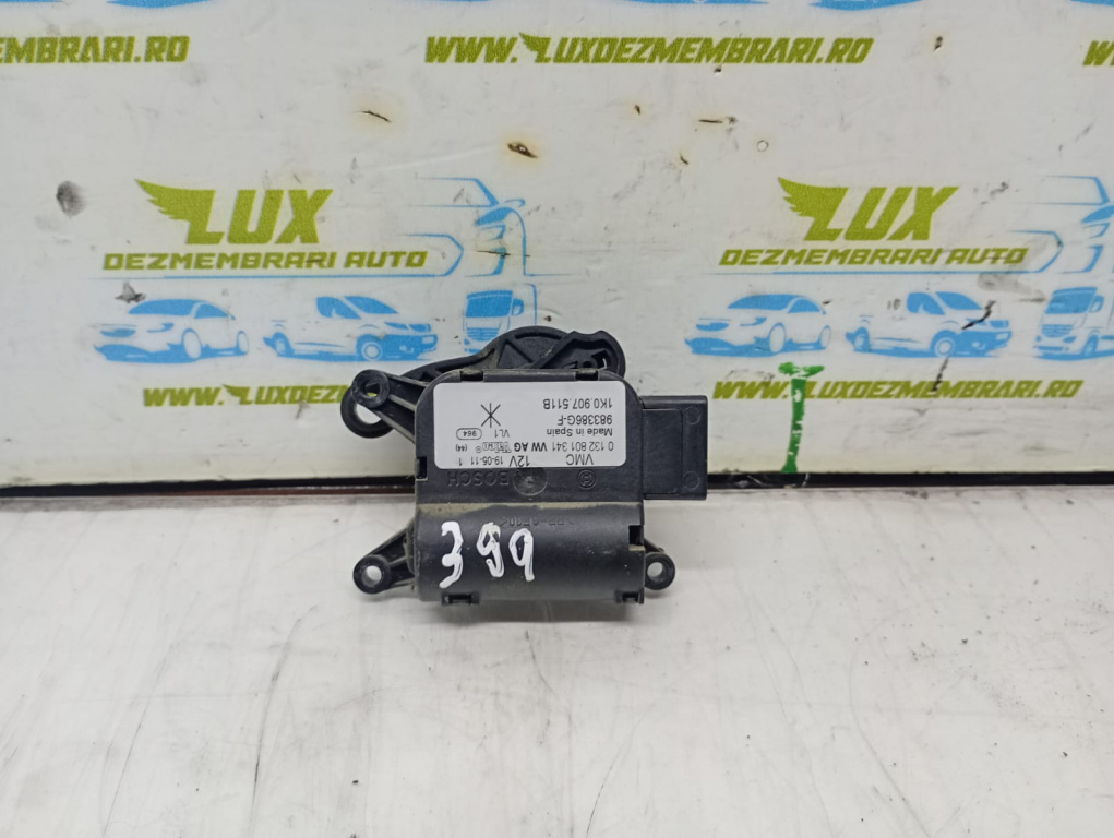 Motoras clapeta aeroterma 1k0907511b Audi A3 8P/8PA [2th facelift] [2008 - 2013]