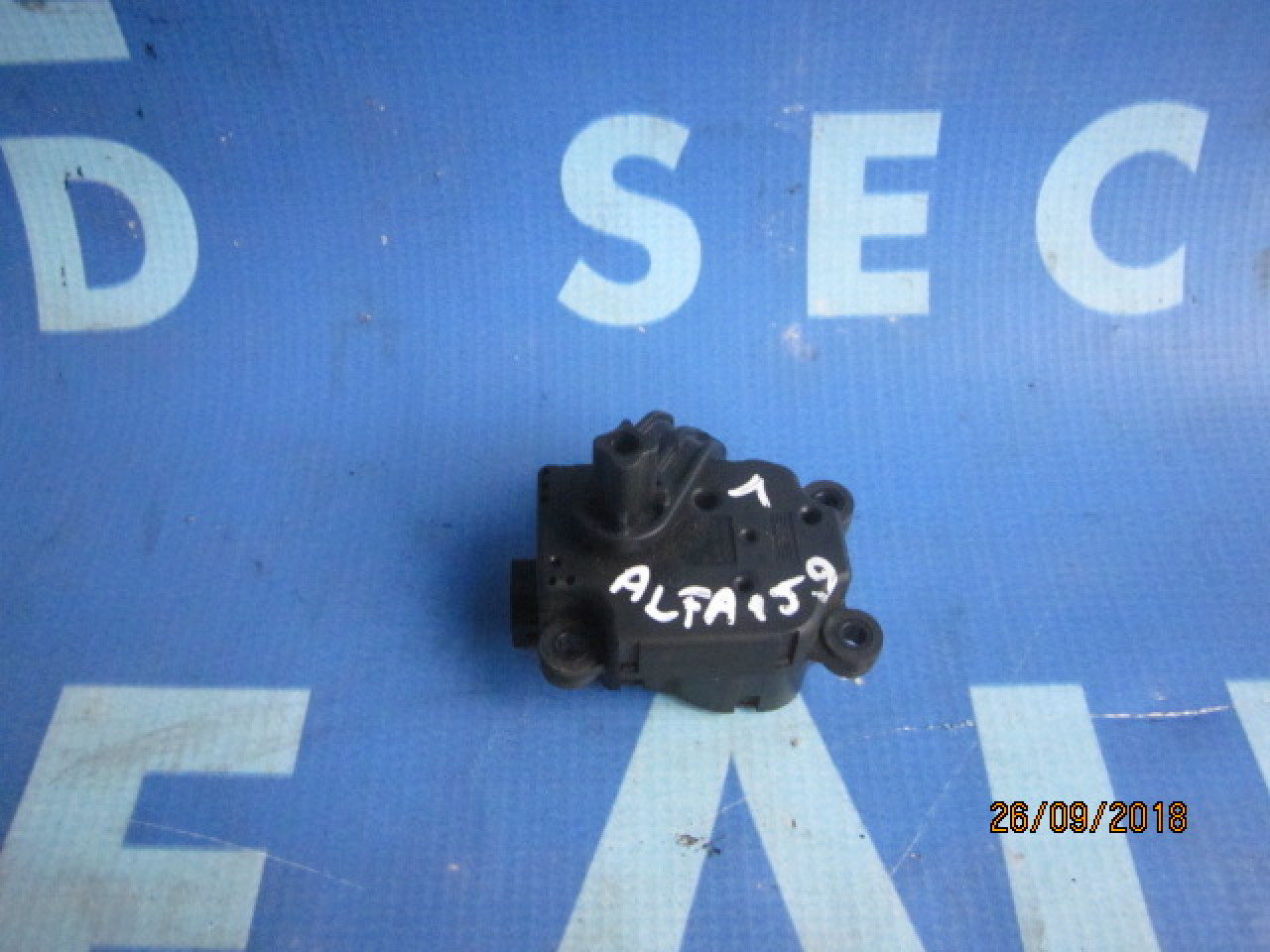Motoras clapeta aeroterma Alfa Romeo 159; 52407597