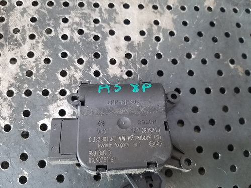 Motoras clapeta aeroterma audi a3 8p 0132801341 983386gd 1k0907511b
