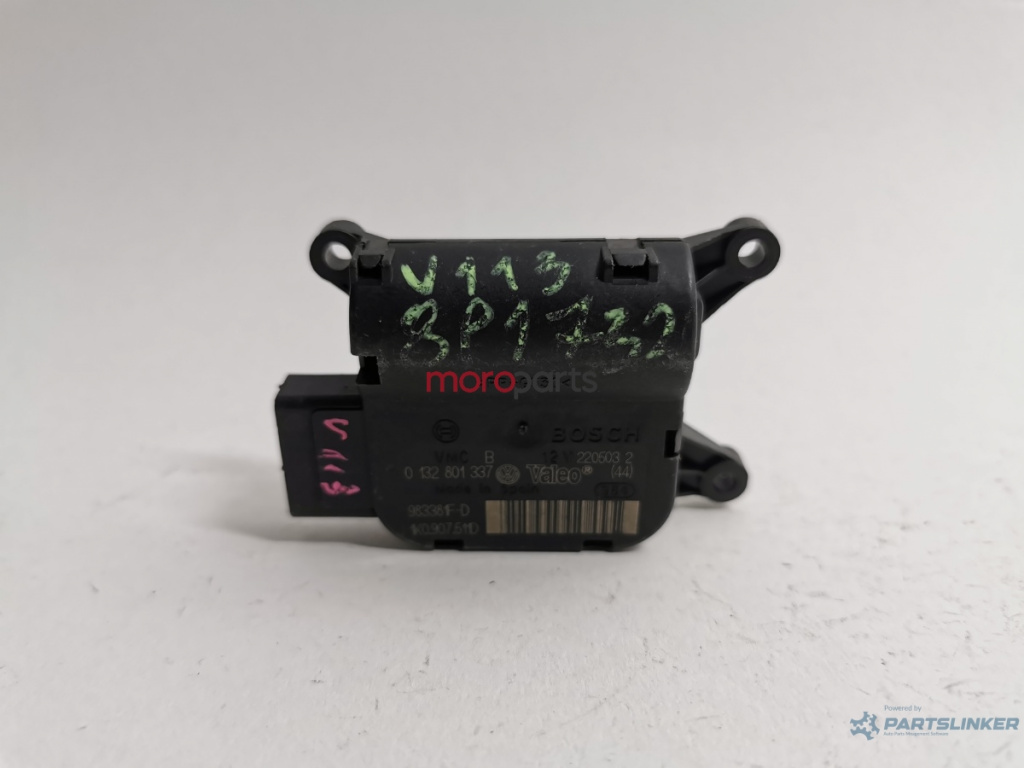 Motoras clapeta aeroterma AUDI A3 II (8P1) [ 2003 - 2013 ] E-Power (CCSA, CMXA) 75KW|102HP VAG OEM 1K0907511D