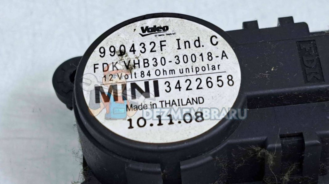 Motoras clapeta aeroterma bord MINI Cooper (R56) [Fabr 2006-2014] 3422658
