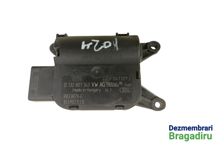 Motoras clapeta aeroterma Cod: 1K0907511E 1K0907511E Volkswagen VW Golf 6 [2008 - 2015] Hatchback 5-usi 1.4 TSI MT (122 hp) Cod motor: CAX, Cod cutie: MCB