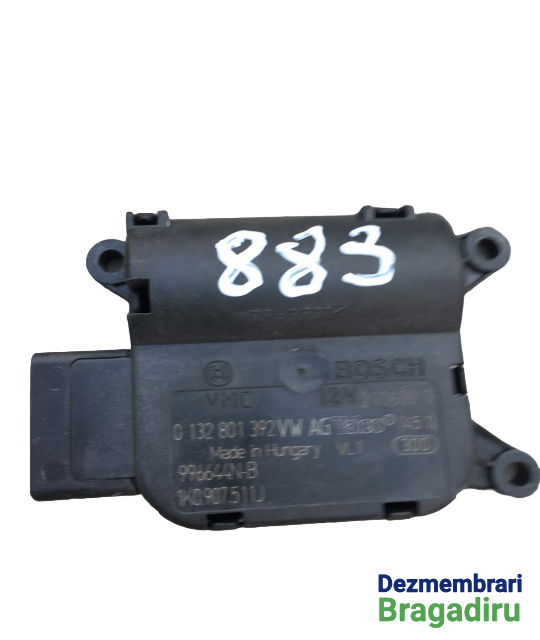 Motoras clapeta aeroterma Cod: 1K0907511J Volkswagen VW Golf 6 [2008 - 2015] Hatchback 5-usi 1.4 MT (80 hp) Cod motor CGGA, Cod cutie LEG, Cod culoare L7WA