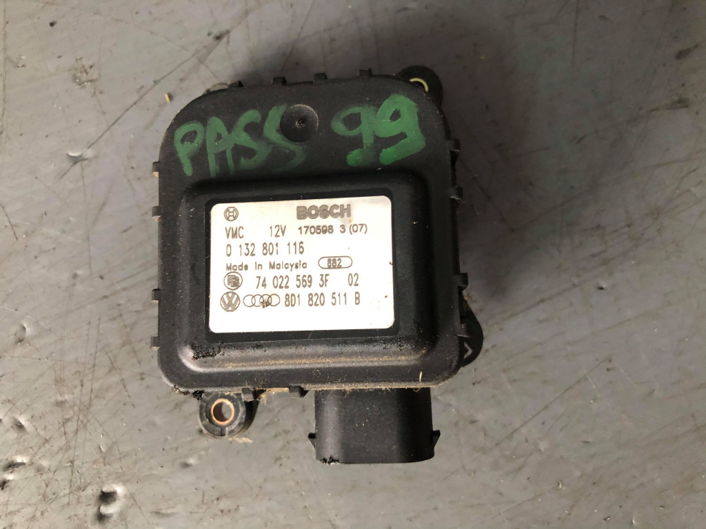 Motoras clapeta aeroterma vw passat 0132801116