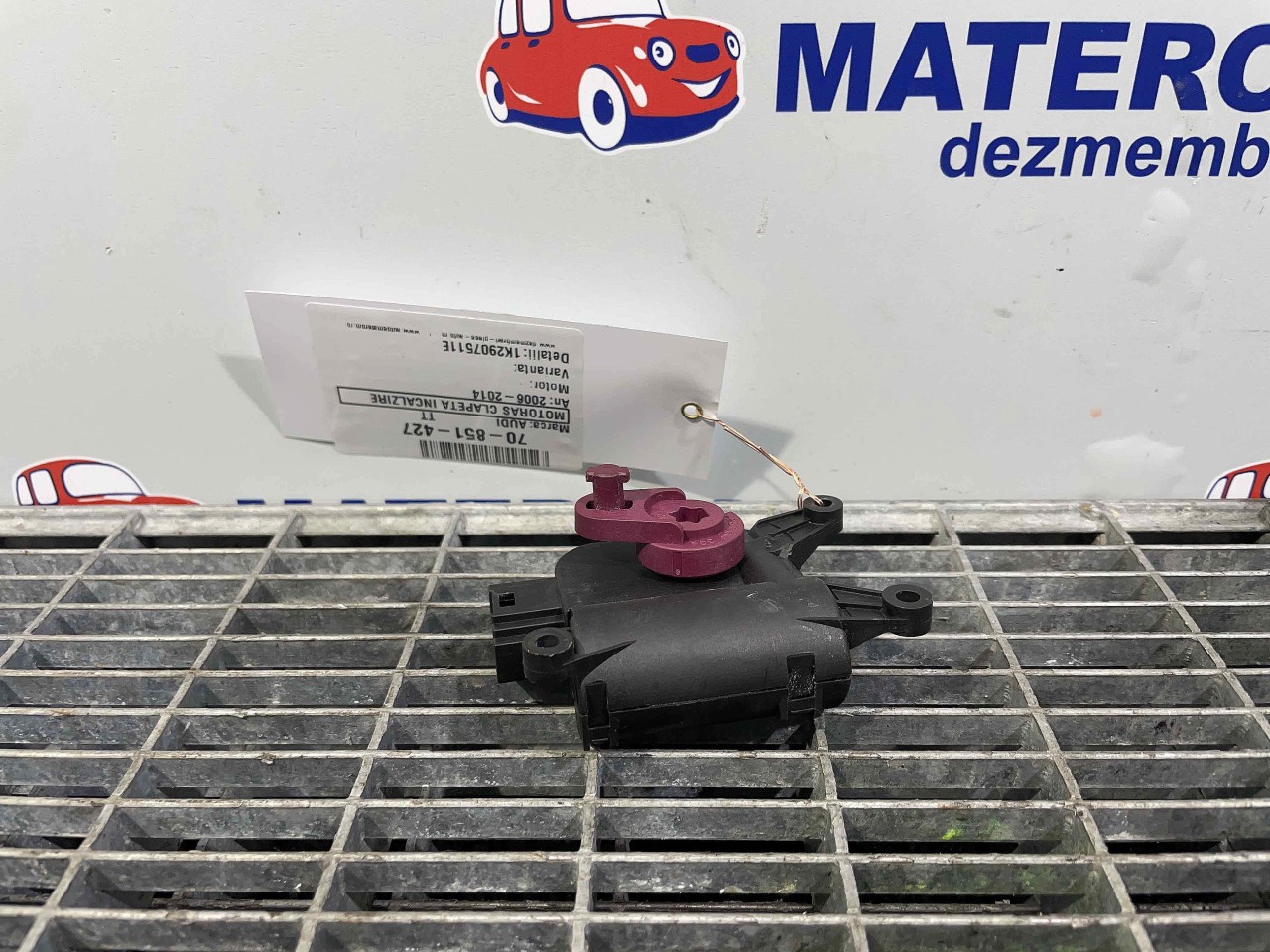 MOTORAS CLAPETA INCALZIRE AUDI TT - - (2006 2014)
