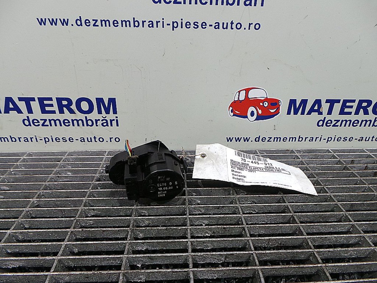 MOTORAS CLAPETA INCALZIRE BMW SERIA 5 E 60 - - (2007 2010)