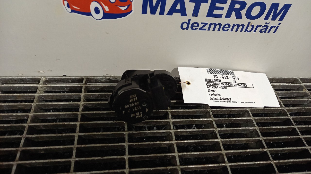 MOTORAS CLAPETA INCALZIRE BMW X3 X3 - - (2004 2007)