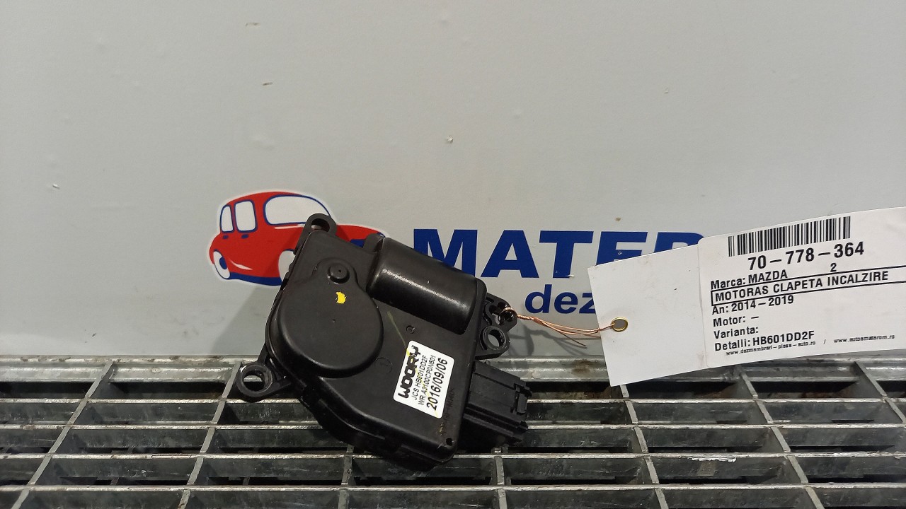 MOTORAS CLAPETA INCALZIRE MAZDA 2 2 - - (2014 2019)