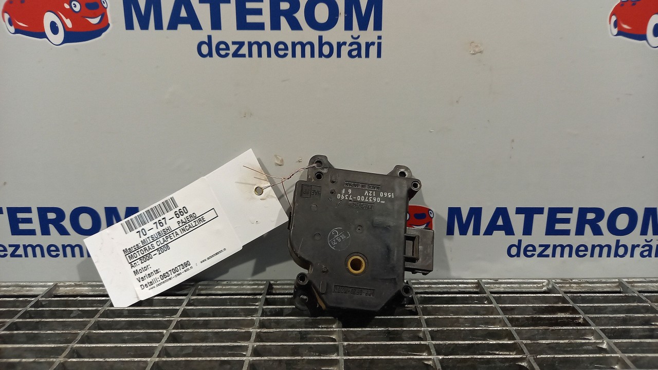 MOTORAS CLAPETA INCALZIRE MITSUBISHI PAJERO PAJERO - - (2000 2006)