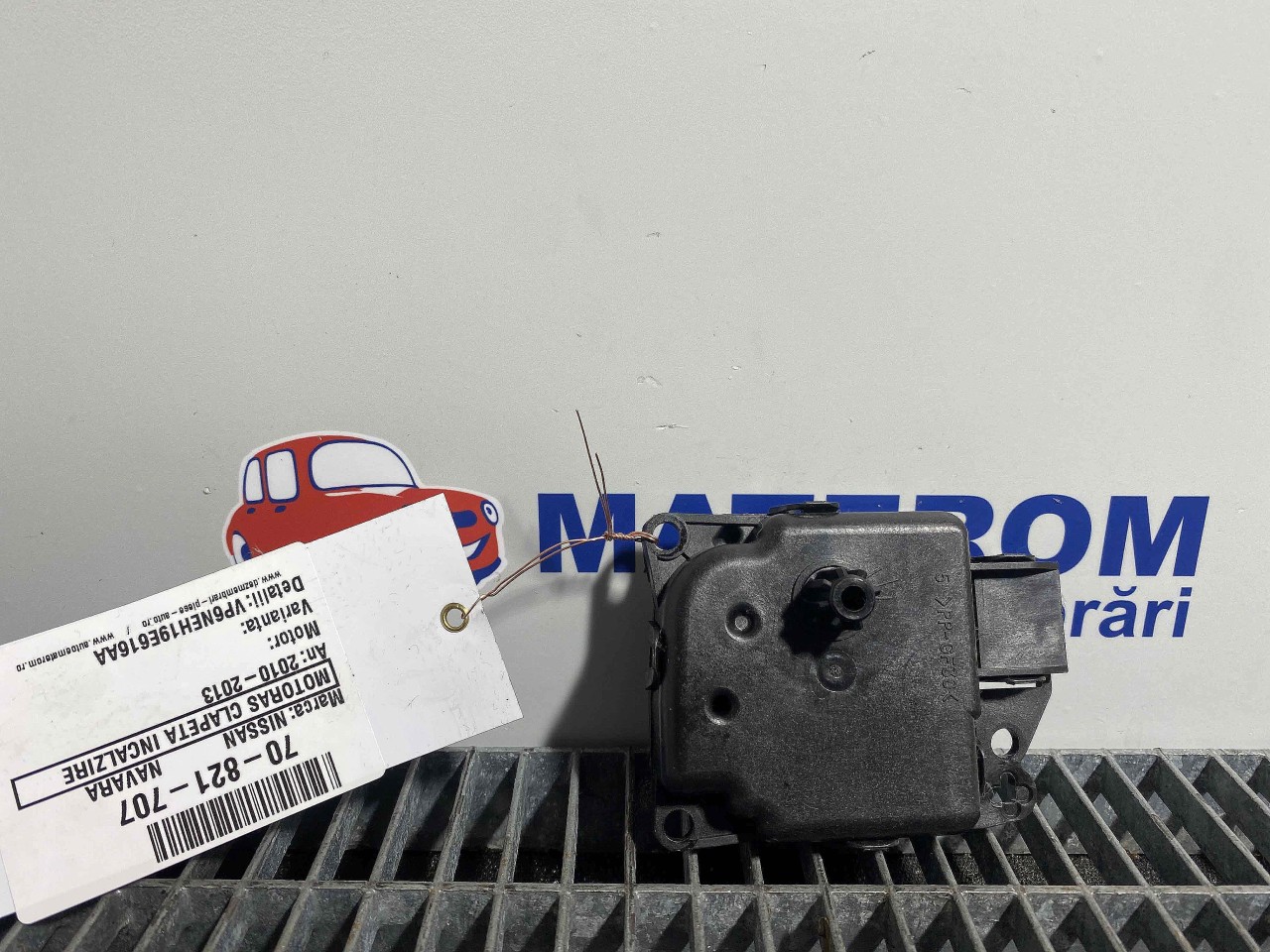 MOTORAS CLAPETA INCALZIRE NISSAN NAVARA - - (2010 2013)