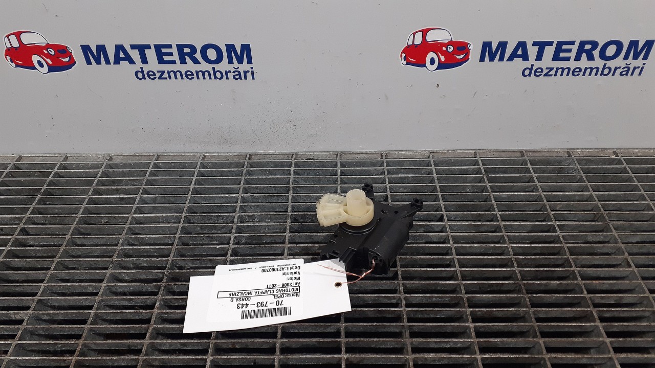 MOTORAS CLAPETA INCALZIRE OPEL CORSA D CORSA D - - (2006 2011)