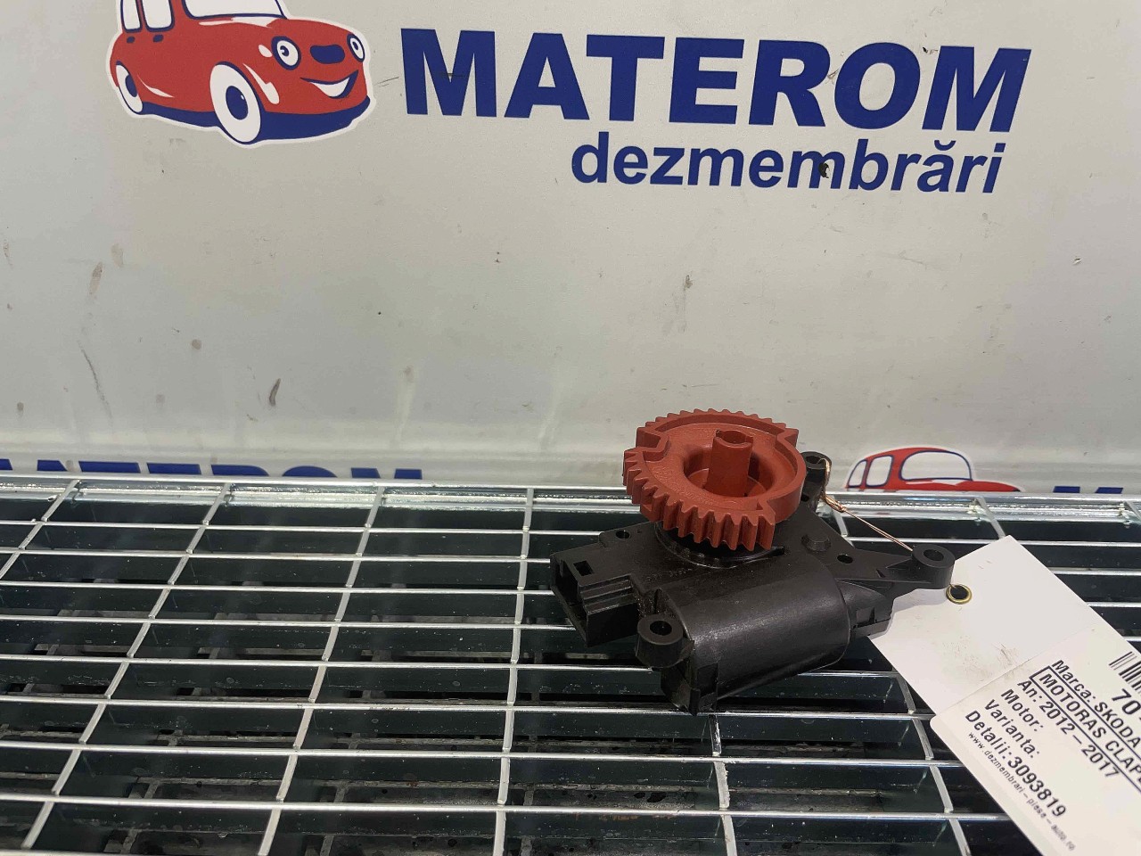 MOTORAS CLAPETA INCALZIRE SKODA RAPID - - (2012 2017)