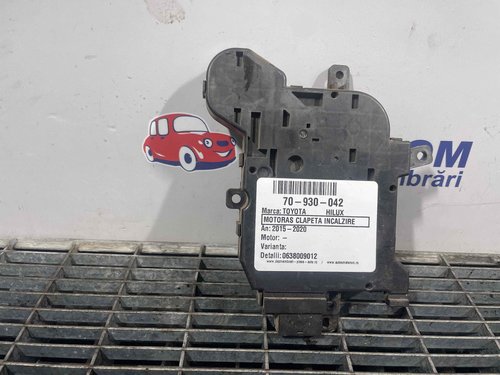 MOTORAS CLAPETA INCALZIRE TOYOTA HILUX HILUX - - (2015 2020)