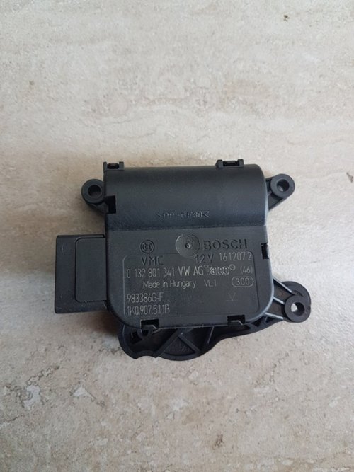 Motoras clapeta reglare temperatura aeroterma 1k0907511b vw golf 6 2009-2013
