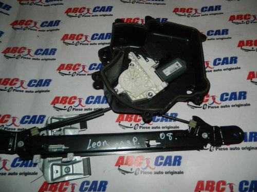 Motoras cu macara usa dreapta spate Seat Leon 2 facelift 2009-2012 1K0959704N