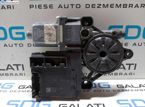 Motoras cu Modul Control Macara Usa Portiera Stanga Fata Volkswagen Golf 6 2008 - 2014 Cod 3C0959792...