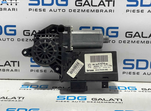 Motoras cu Modul Macara Electrica Usa Dreapta Fata Peugeot 307 2001 - 2007 Cod 9634457480 0130821766...